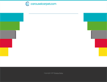 Tablet Screenshot of carouselcarpet.com